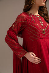 2 Piece Chiffon Embroidered (FW0012)